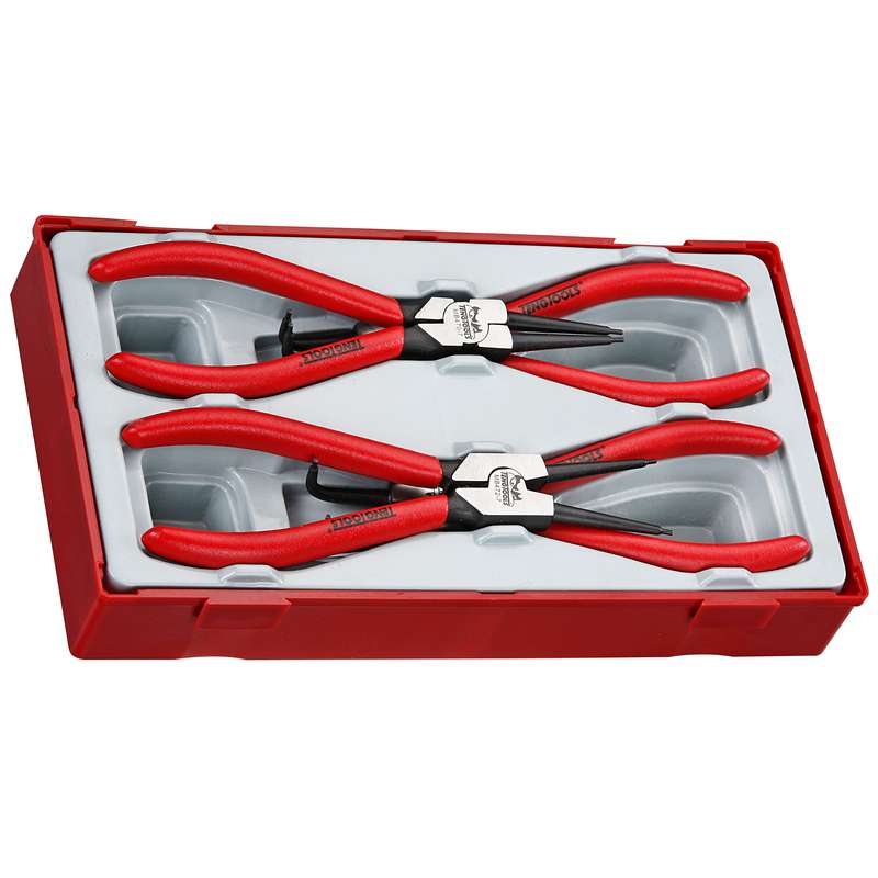 Plier Set 7 inch Circlip 4 Pieces - TT474-7