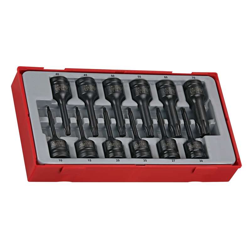 Impact Socket Set 1/2in dr TX 12pcs - TT9212TX