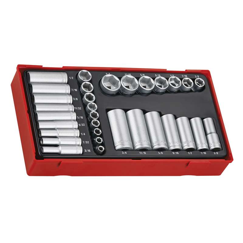 Socket Set 1/4 and 3/8 inch Drive AF - TTAF32