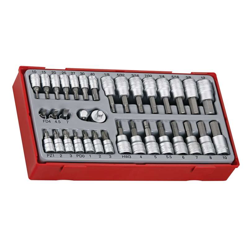Socket Set 1/4 and 3/8 inch dr Bits  - TTBS35