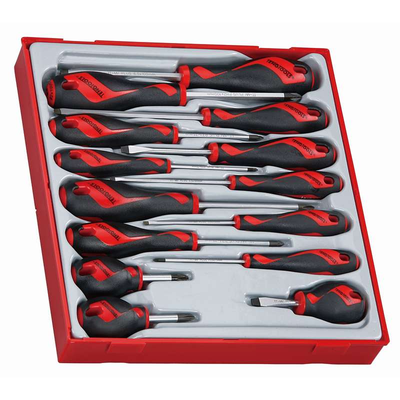 Screwdriver Set 14 Pieces - TTD914N