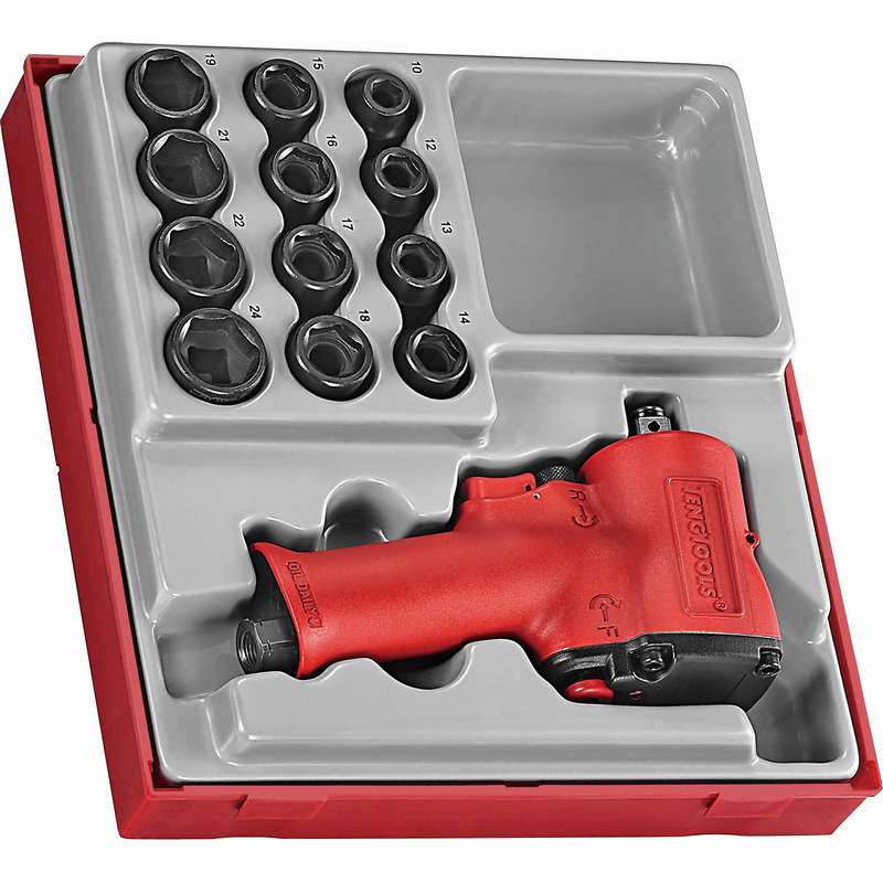 Air Impact Wrench Set 13 Pieces - TTDAWM13M