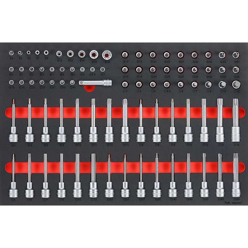 Socket Set Mixed Drives 85 Pieces - TTESK85