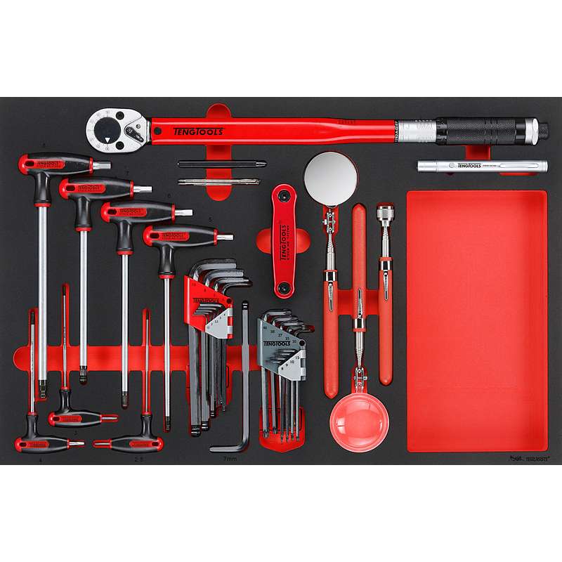 Torque and Hex Key Set 17 Pieces - TTEX17
