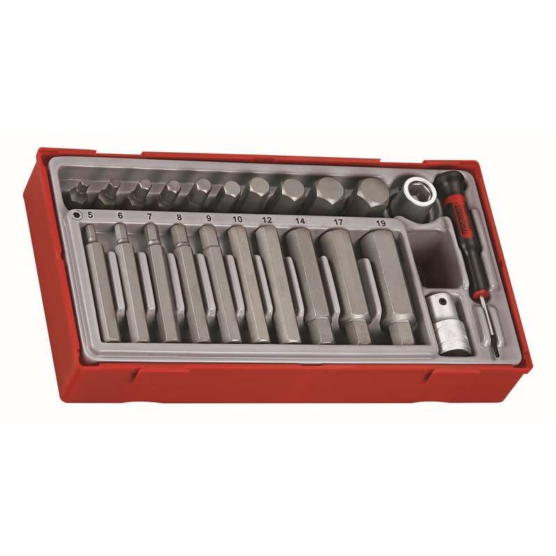 Socket Set 1/2 inch dr Hex Bit 23pcs - TTHEX23