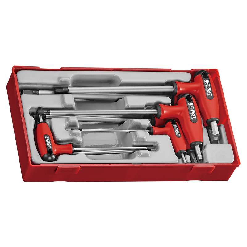 Hex Key Set T Handle 7 Pieces - TTHEX7S