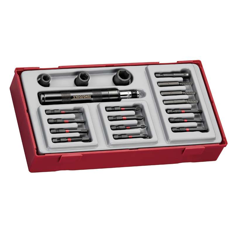 Impact Driver Set 1/4 inch dr 19 pcs - TTID19