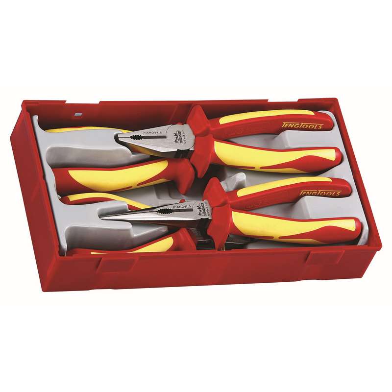 Plier Set 1000 Volt 4 Pieces - TTV440