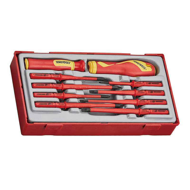 Screwdriver Set 1000 Volt 10 Pieces - TTV710N