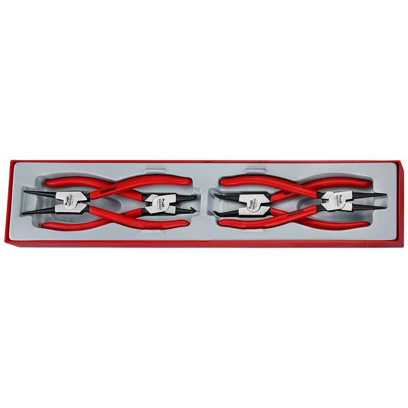 Plier Set 9 inch Circlip 4 Pieces - TTX474-9
