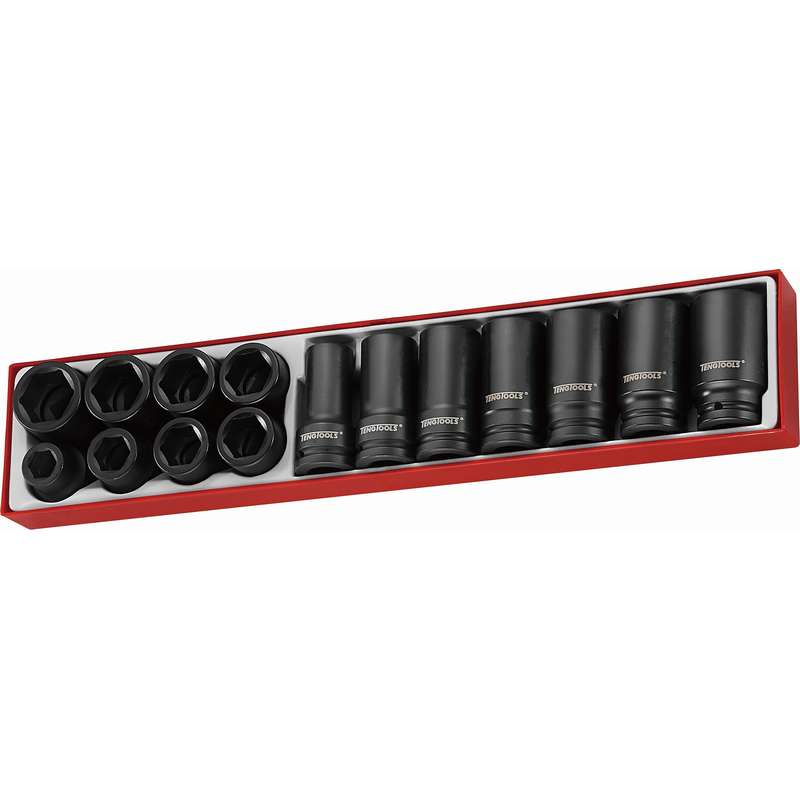 Impact Socket Set 3/4in Drive 15pcs - TTX9415