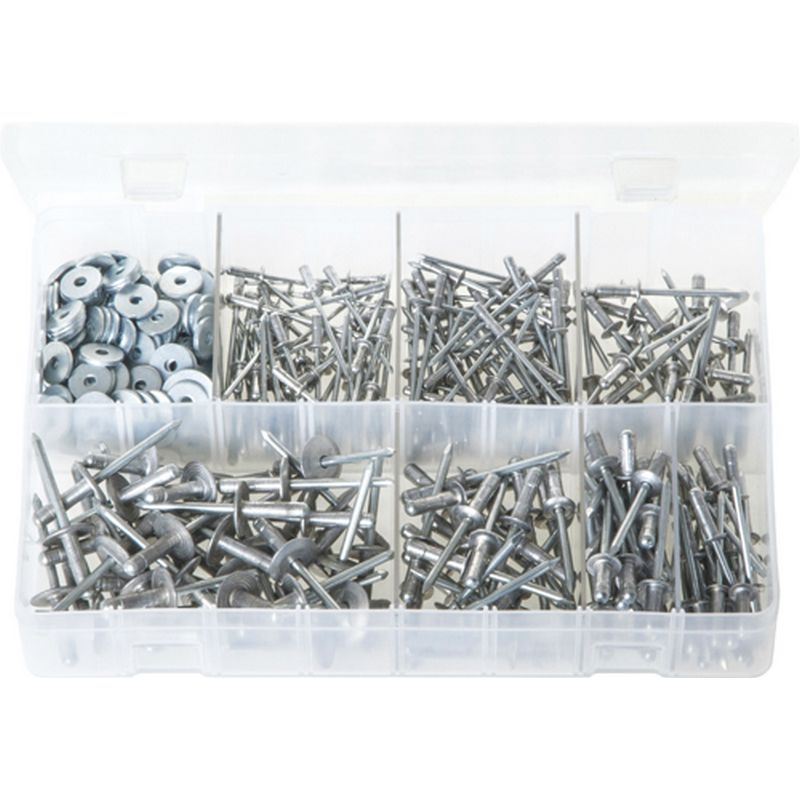 POP AVDEL 'Avex' Multi grip Rivets with Washers