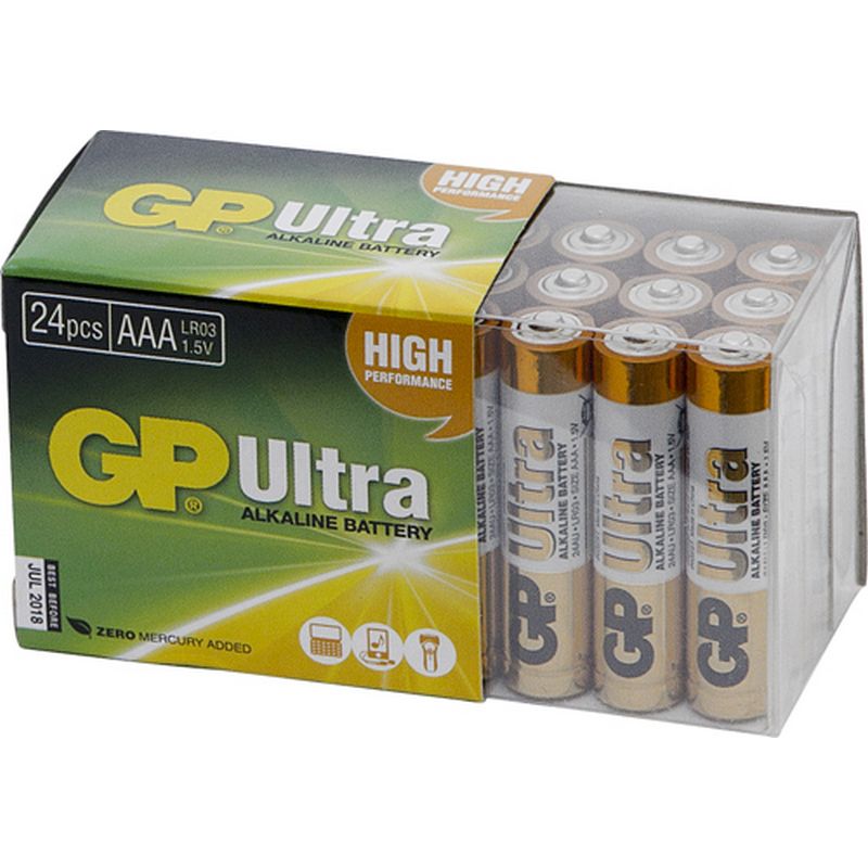 GP BATTERIES 'Ultra' Alkaline Batteries BAT301