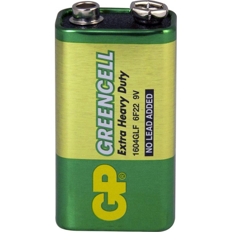 GP BATTERIES 'Greencell' Heavy Duty Batteries   Zinc Chloride BAT4