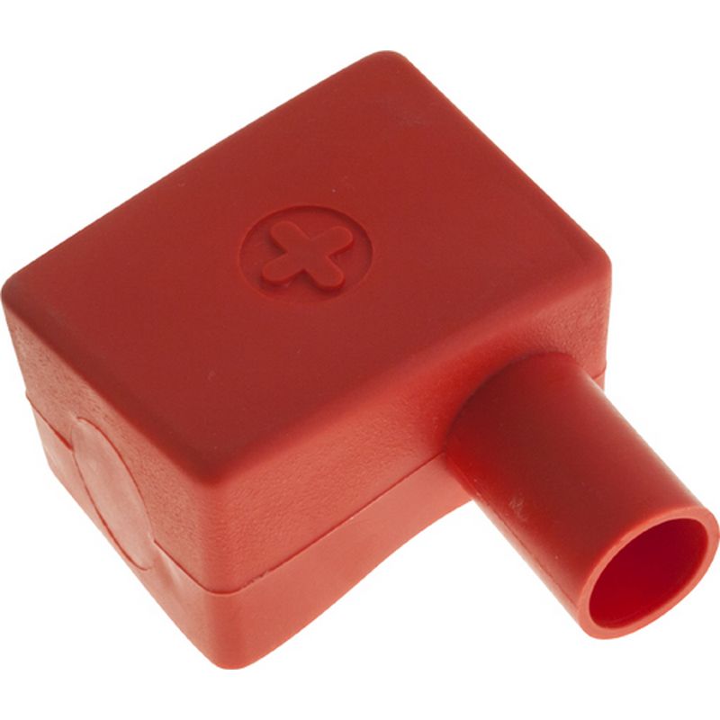 Battery Terminal Covers L Shape Red 2 BTC4
