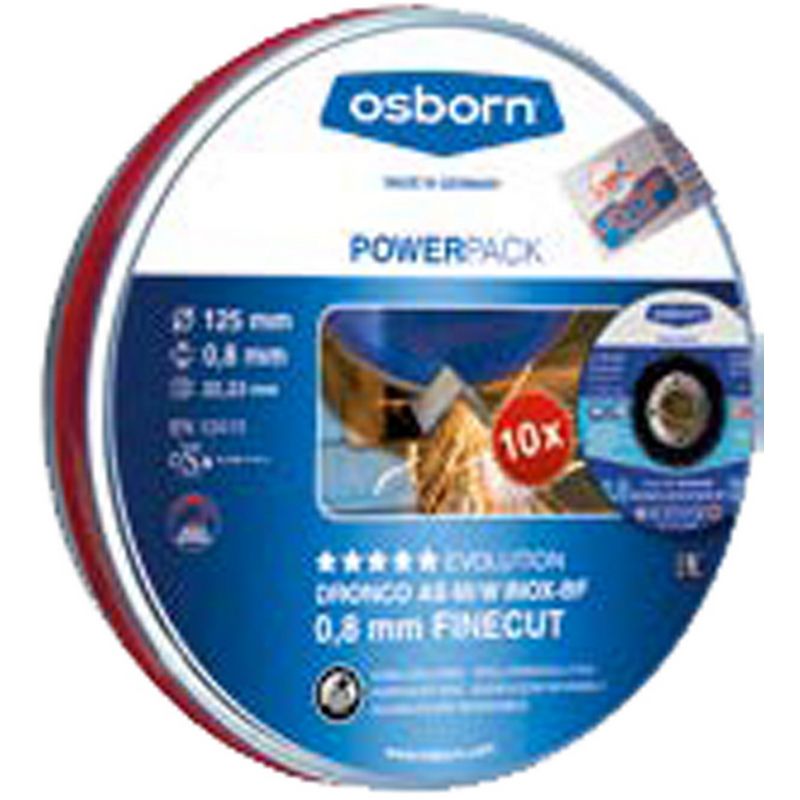 OSBORN 'Jubilee 1 mm' High Performance Edition  Cutting Discs DCLP70