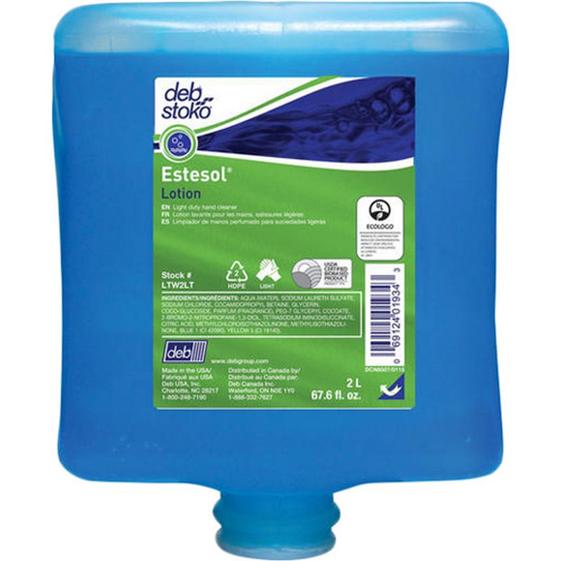 DEB 'Estesol?' Blue Lotion Hand Cleanser   Light Duty DEB112