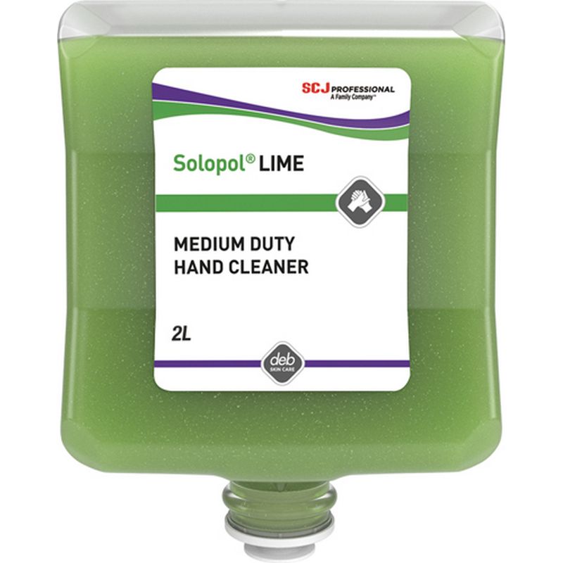DEB 'Solopol<sup>&reg;</sup>' Lime Hand Cleanser   Medium Duty DEB32