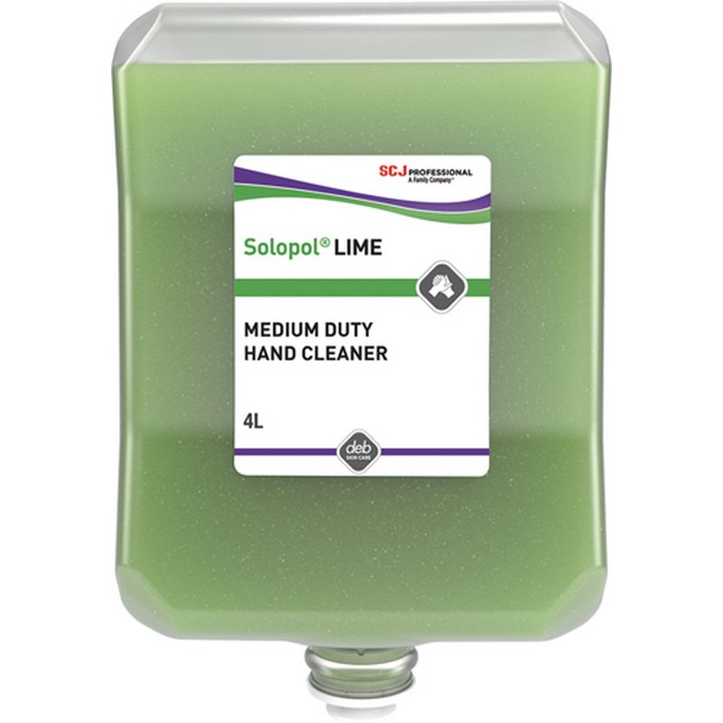 DEB 'Solopol<sup>&reg;</sup>' Lime Hand Cleanser   Medium Duty DEB34