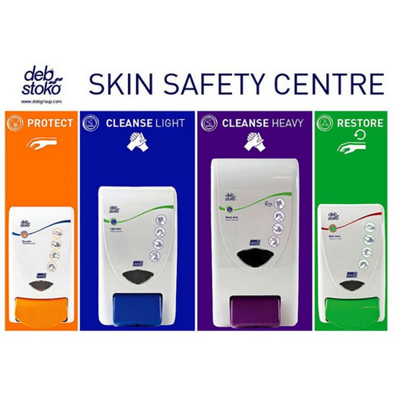 DEB 'Skin Protection Centre' 2 Litre, 4 Litre & 2 x 1 Litre Dispenser Units DEB6
