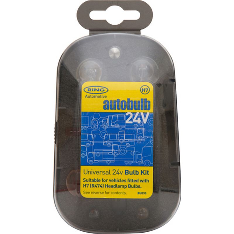 RING H7 Headlamp 24V Auto Bulb Kit EBU033