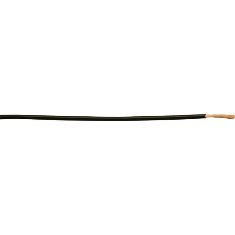 Cable Length 50m Thin Wall Single 1mm 32/.20 50m Black EC200BK