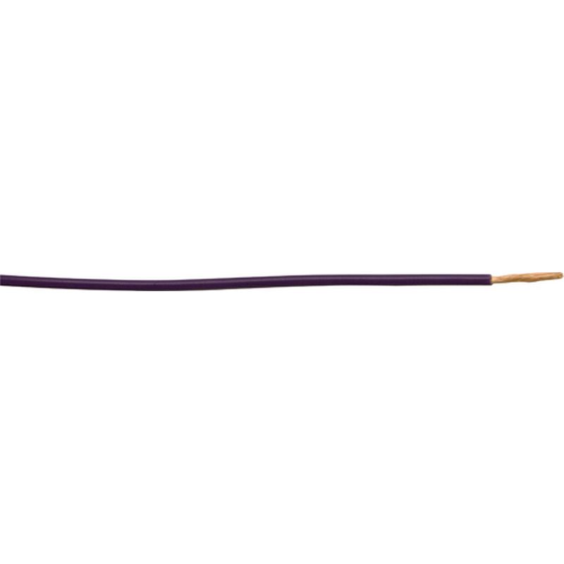 Cable Length 50m Thin Wall Single 1mm 32/.20 50m Purple EC200PU