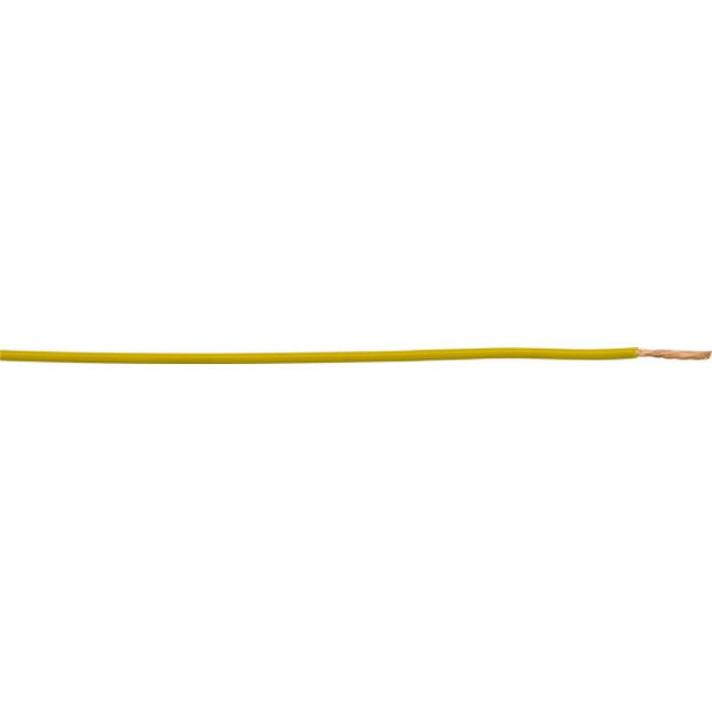 Cable Length 50m Thin Wall Single 1mm 32/.20 50m Yellow EC200YE