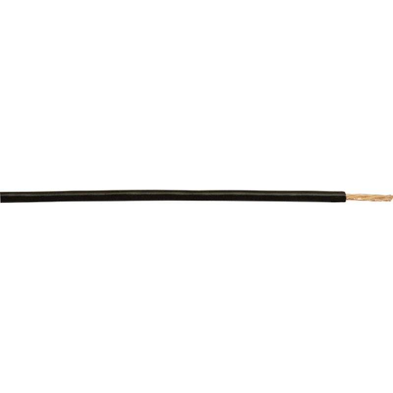 Cable Length 50m Thick Wall Single 2mm 28/.30 50m Black EC3000BK