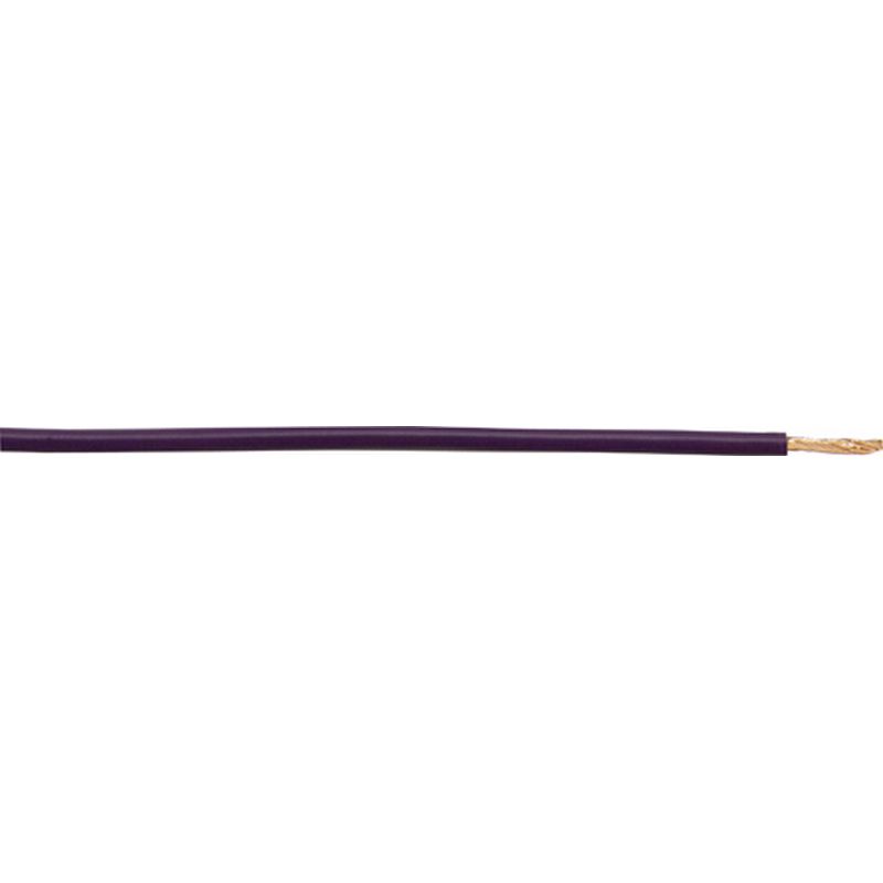 Cable Length 50m Thick Wall Single 2mm 28/.30 50m Purple EC3000PU