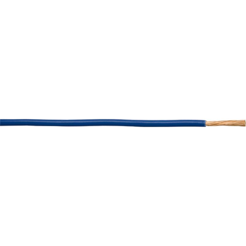 Cable Length 50m Thin Wall Single 2mm 28/.30 50m Blue EC300BU