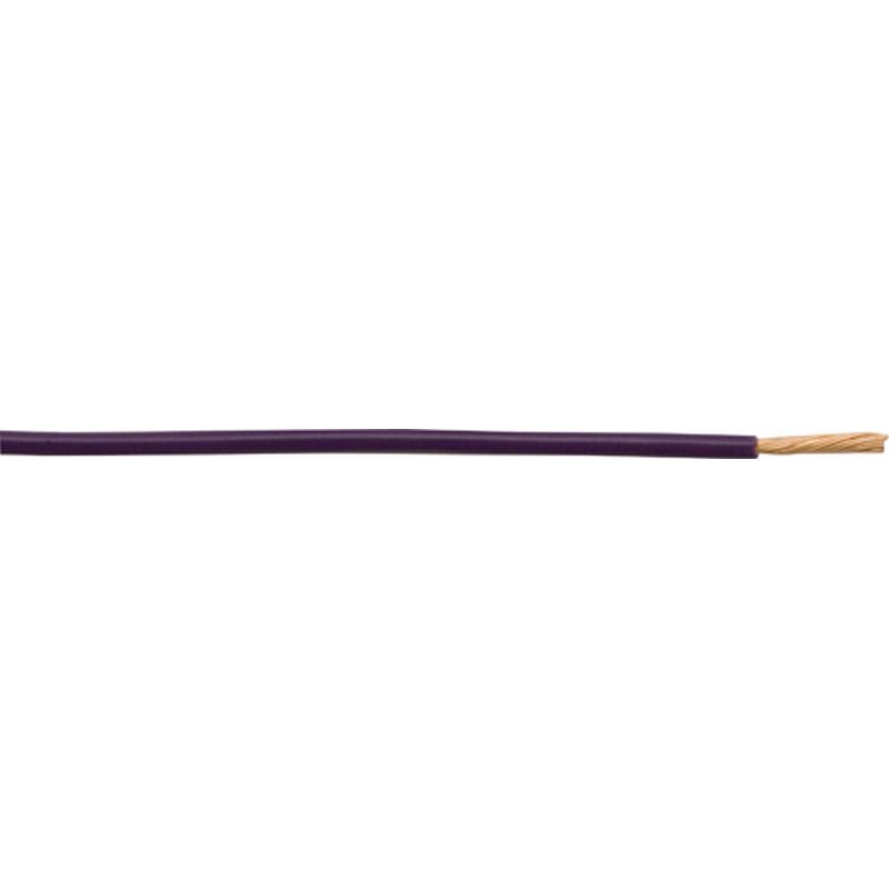 Cable Length 50m Thin Wall Single 2mm 28/.30 50m Purple EC300PU