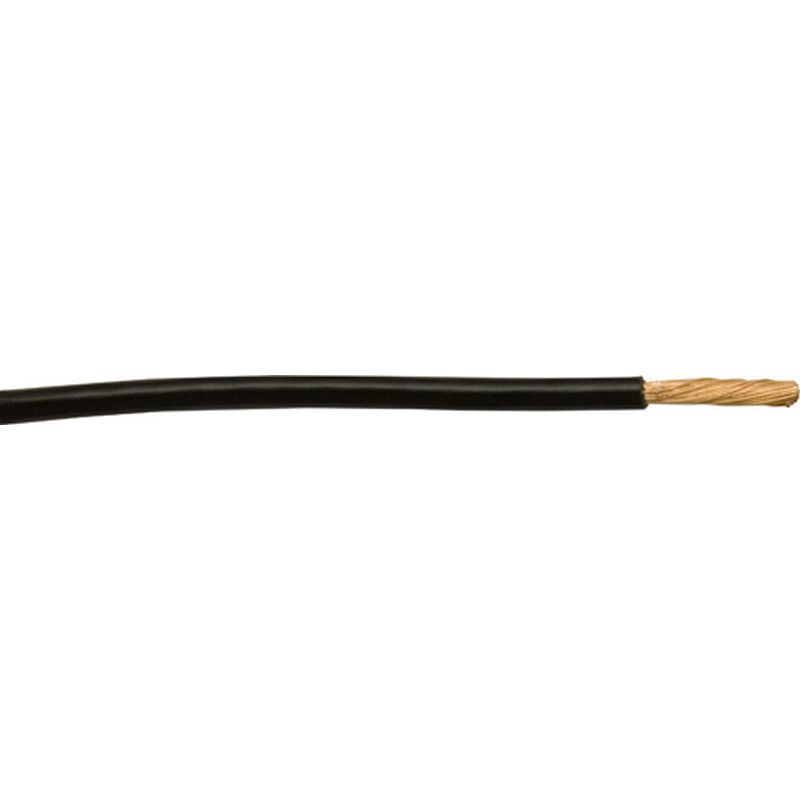 Cable Length 30m Thin Wall Single 4.5mm 65/.30 30m Black EC500BK