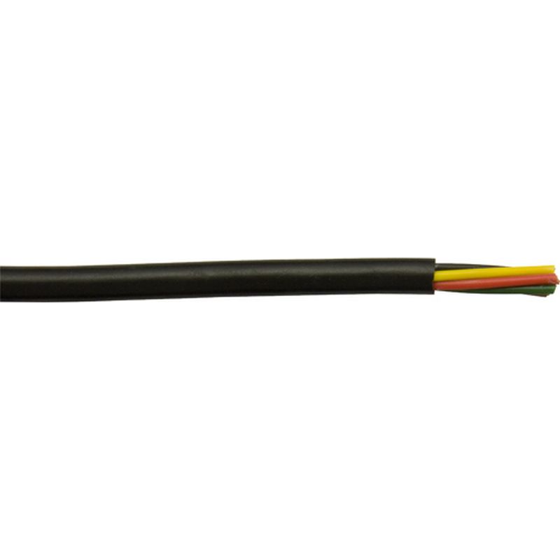 Auto Cable 30 m Thin Wall 5 x .75mm 24/.20mm 30m Black EC901