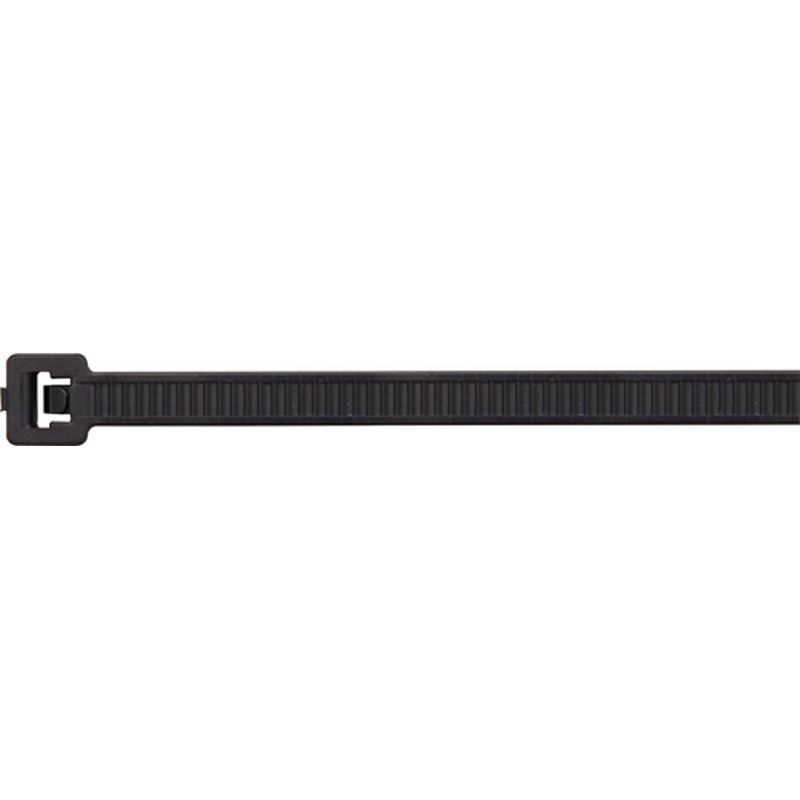Pack of 100 HELLERMAN Cable Ties Black T50R 200x4.6mm ECT2