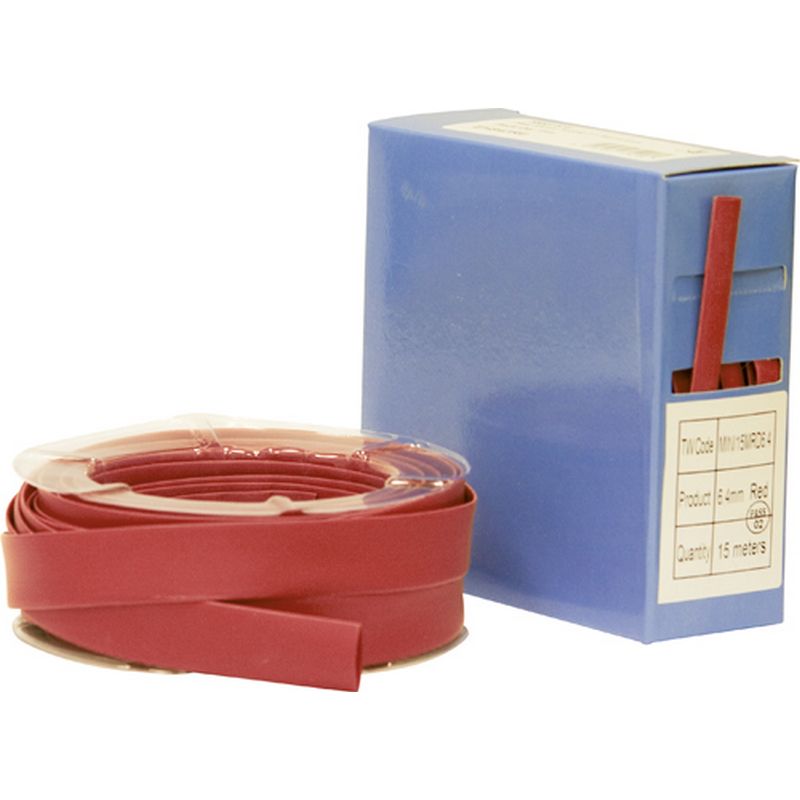 Length 11 m Heat Shrink Tubing 2:1 Red 3.2mm EHS13RE