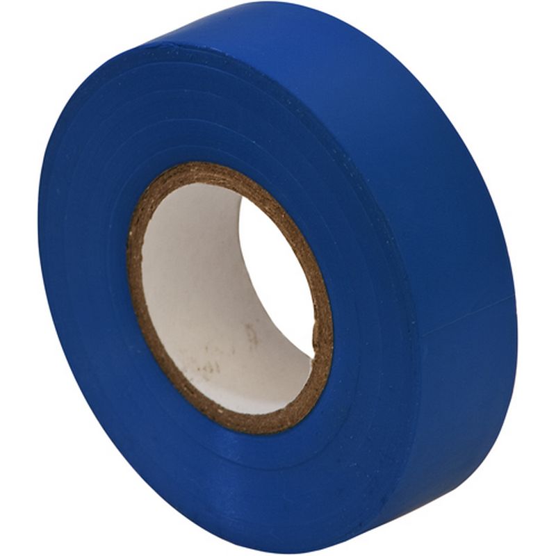 Pack of 10 PVC Insulation Tape 19mm Blue 20m EPT11