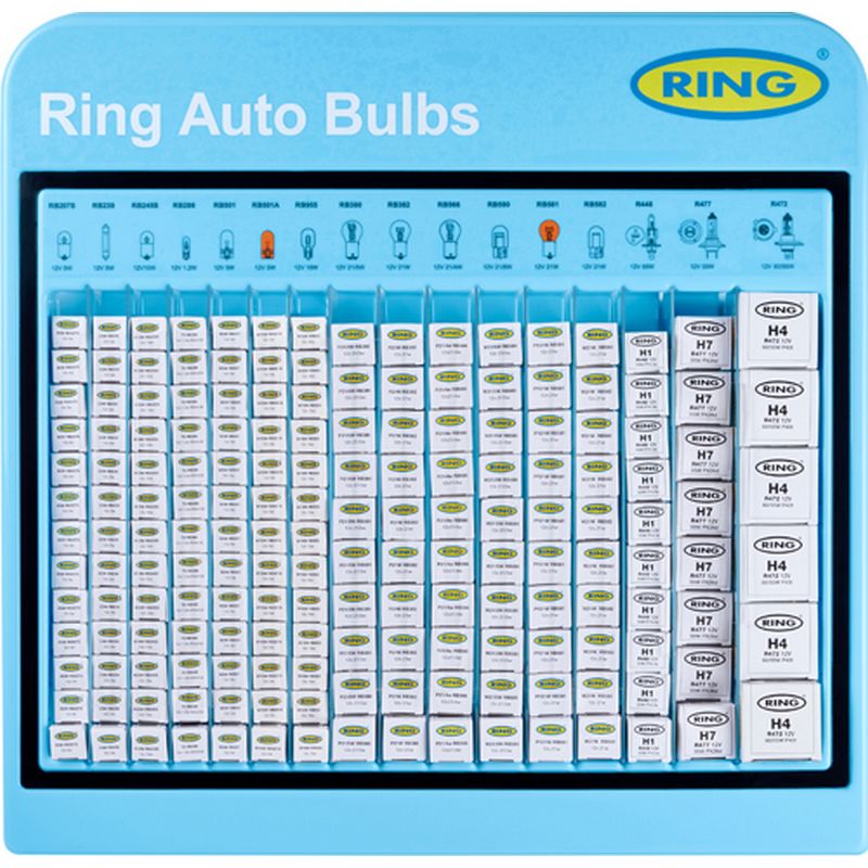 RING 12V Compact Wall Bulb Dispenser Single Boxed Bulbs ERU175