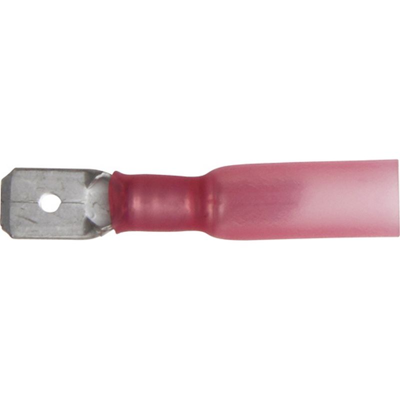 Heat Shrink Terminals Adv Red Push-On Male ET203