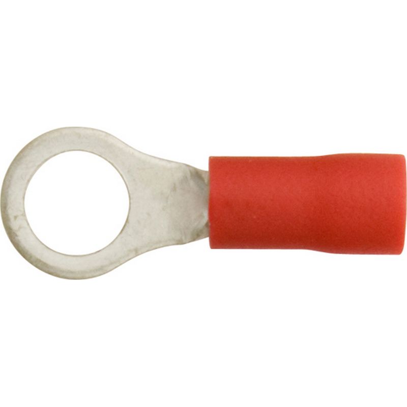 Pack of 100 Terminals Red Ring 5.3mm (2BA) ET22