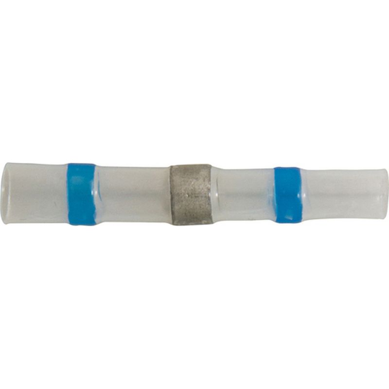 Pack of 10 Heat Shrink Butt Connectors Solder Blue ET303