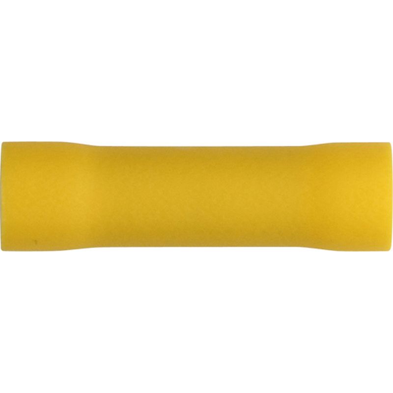 Pack of 100 Terminals Yellow Butt Connector 5.5mm ET35