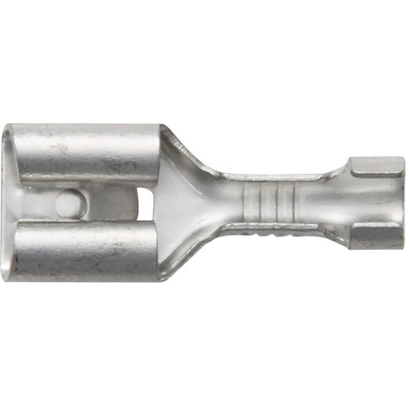 Pack of 50 Terminals Push-On Fem 0.5-1mm² 6.3mm ET420