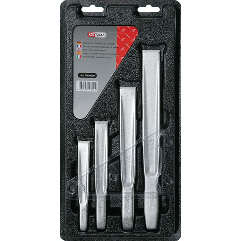 KS TOOLS Flat Chisel Set K156.0690