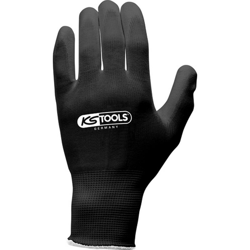 KS TOOLS Micro Fine Woven Gloves   Black K310.0475