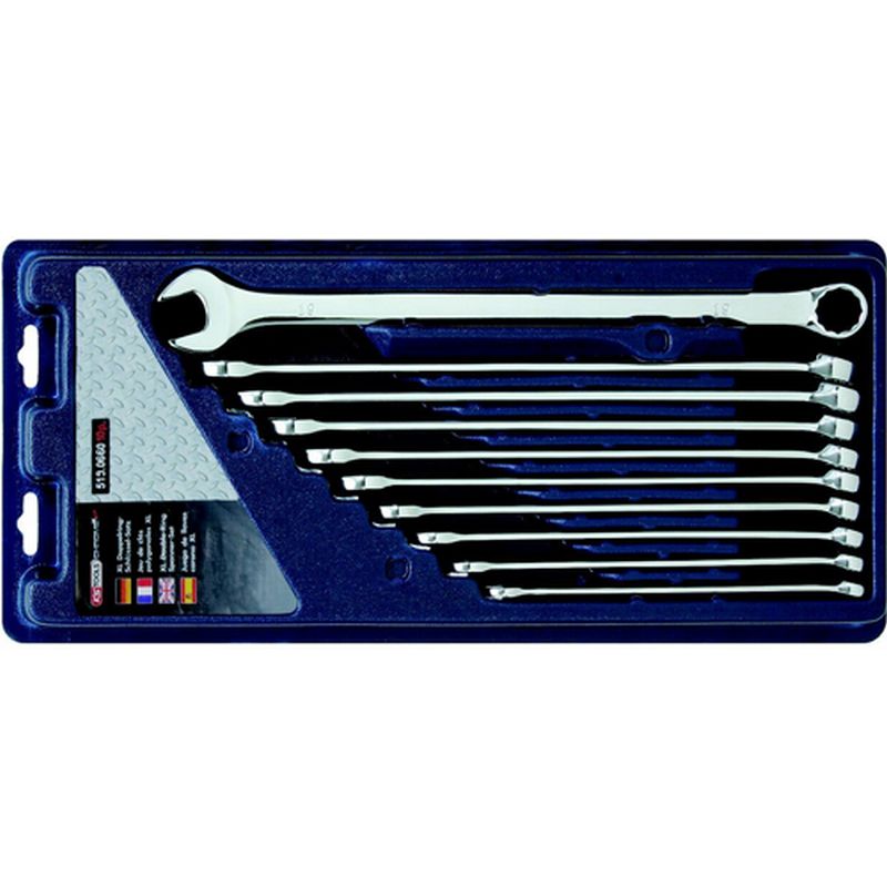 KS TOOLS Extra Long Combination Spanner Set K519.0660