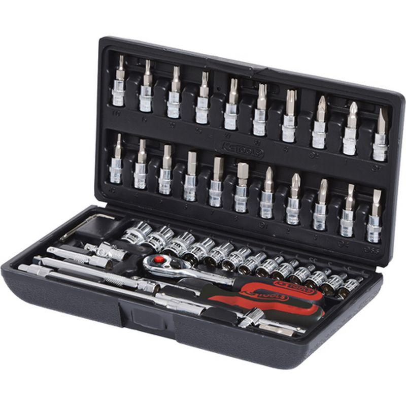 KS TOOLS 'CHROMEplus<sup>&reg;</sup>' 1/4" Drive Socket Set K918.0646