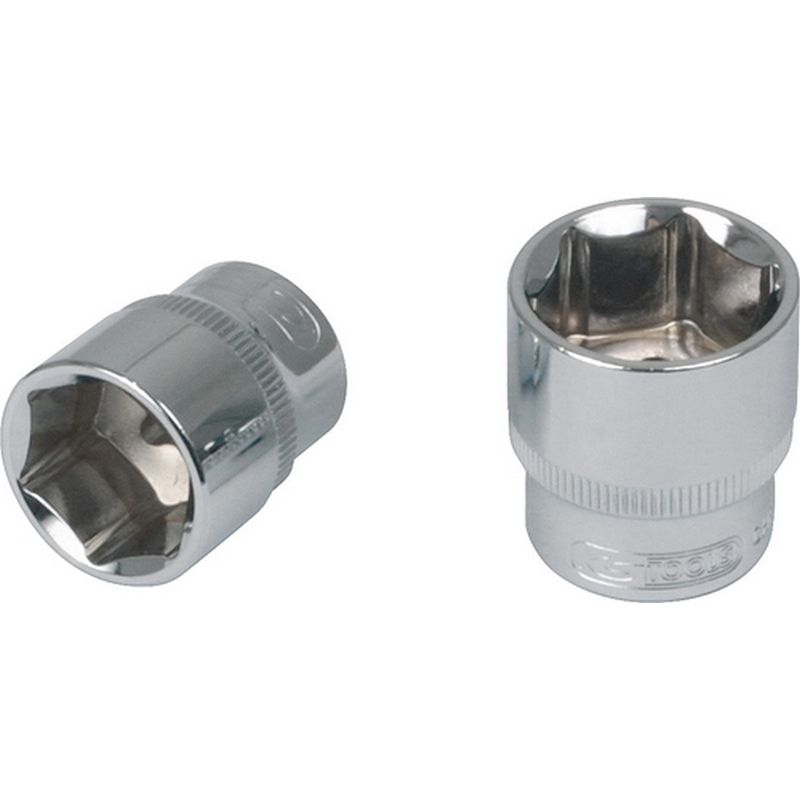 KS TOOLS 'CHROMEplus<sup>&reg;</sup>' 3/8" Drive Regular Sockets K918.3808