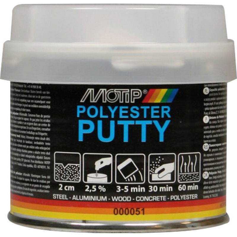 MOTIP 2 Component Polyester Putty MP1