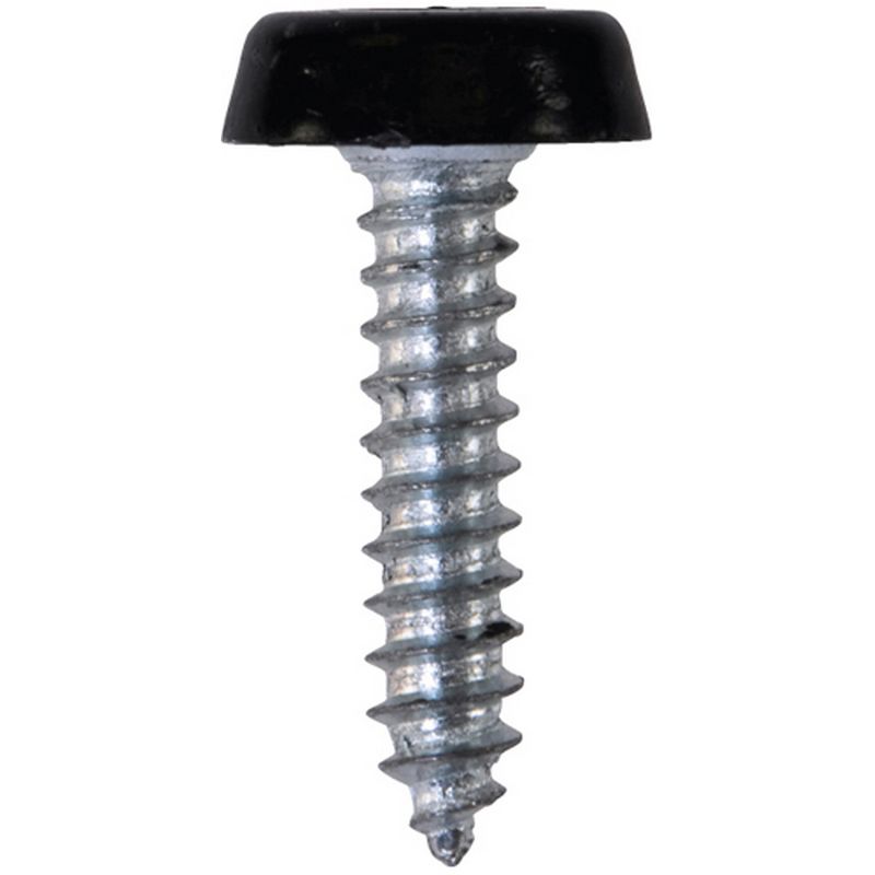 Number Plate Fasteners   Self Tappers with Plastic Head   Long NP12